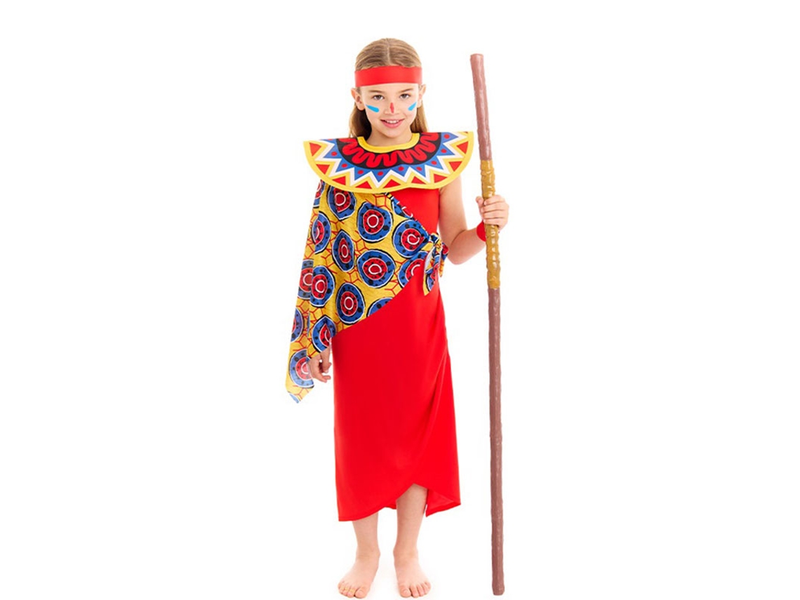 Fato Maasai para menina