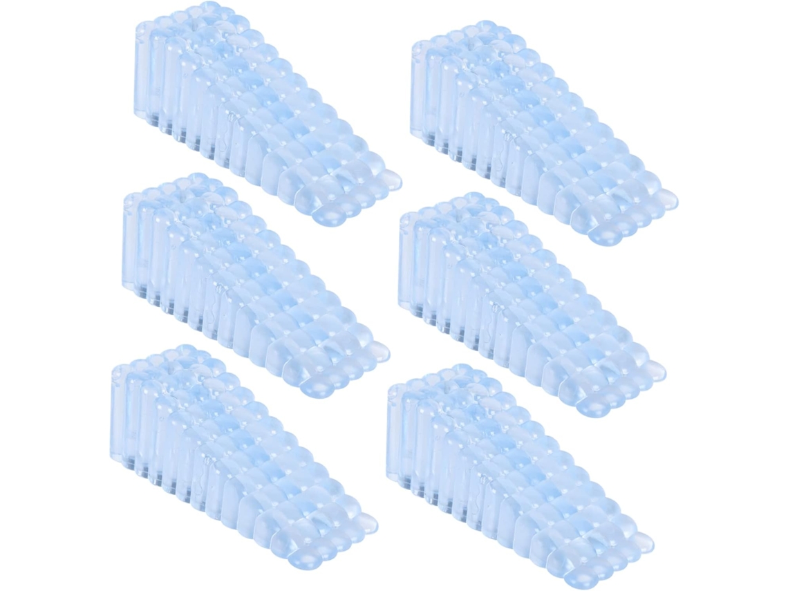 Conjunto De 6 Batentes De Porta Empilháveis Em Pvc, Cunhas Para Uso Interno E Externo, Ferramentas De Cunha Resistentes
