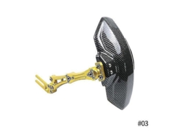 Extensão De Para-choque Traseiro De Moto Universal Com Acessórios De Alumínio Cnc Para Monkey M3 M5 Maverick U1 Oro