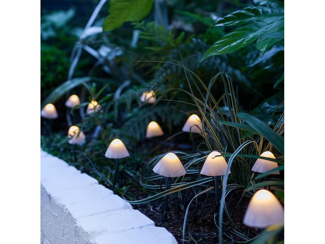 Kit com 12 Luminárias AQUAFORGE para Exterior de 8 M com Iluminação Led e à Prova D'água