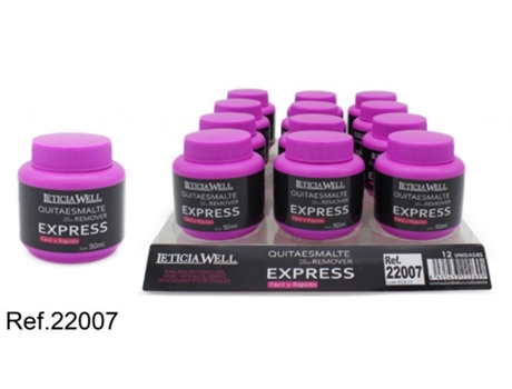 Removedor De Esmalte Express Leticia Well