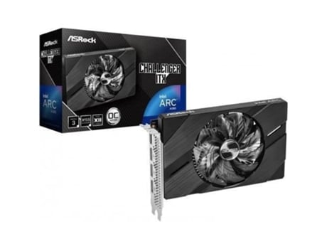 Placa Gráfica de Baixo Perfil ASROCK Intel Arc A380 6Gb