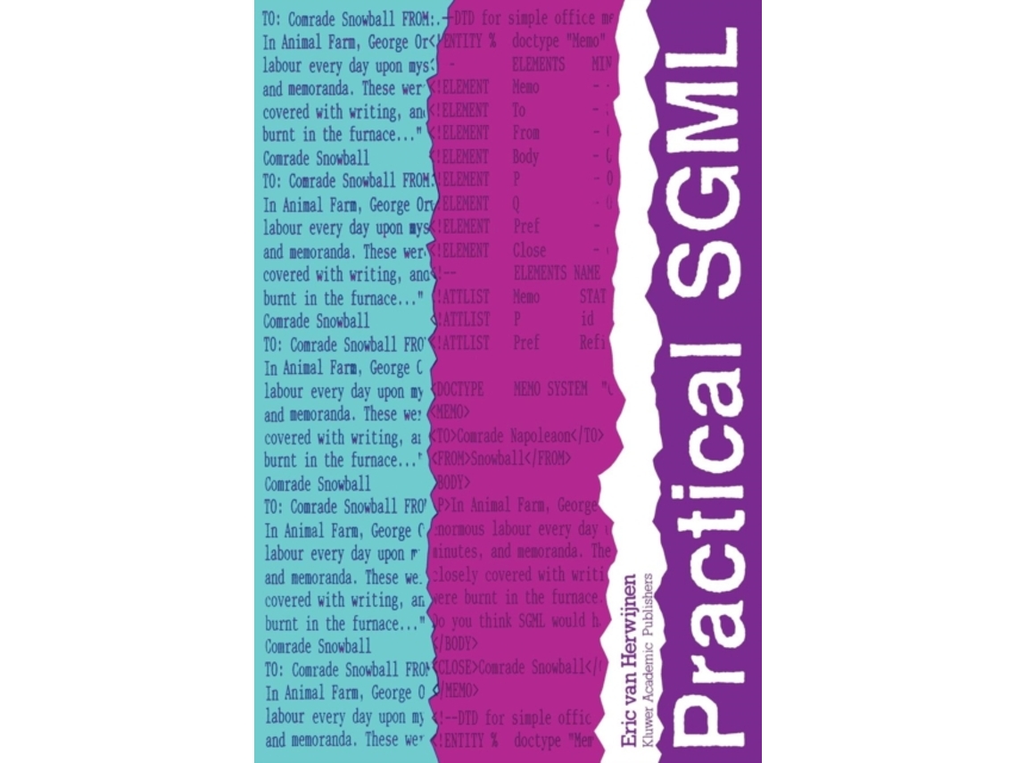 Livro Practical SGML Eric Van Herwijnen (Inglês)
