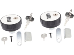 Conjunto De 2 Fechaduras De Armário Reforçadas Sem Chave Para Lockers.