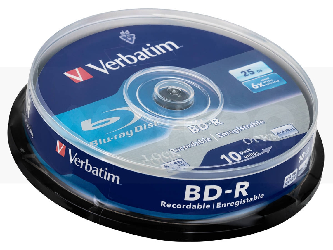 Blu-Ray VERBATIM BD-R SL - 25GB