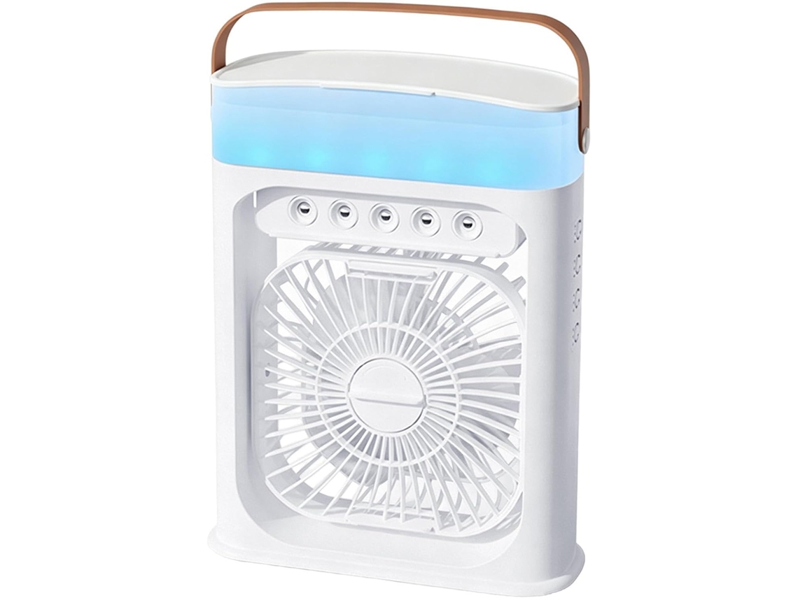 Ventilador De Mesa Para Resfriamento, 5 Velocidades Ajustáveis Com