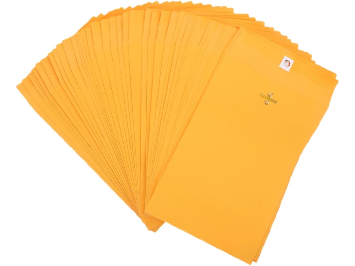 Envelope Para Presente Com Fecho Rápido E Seguro Em Papel Kraft
