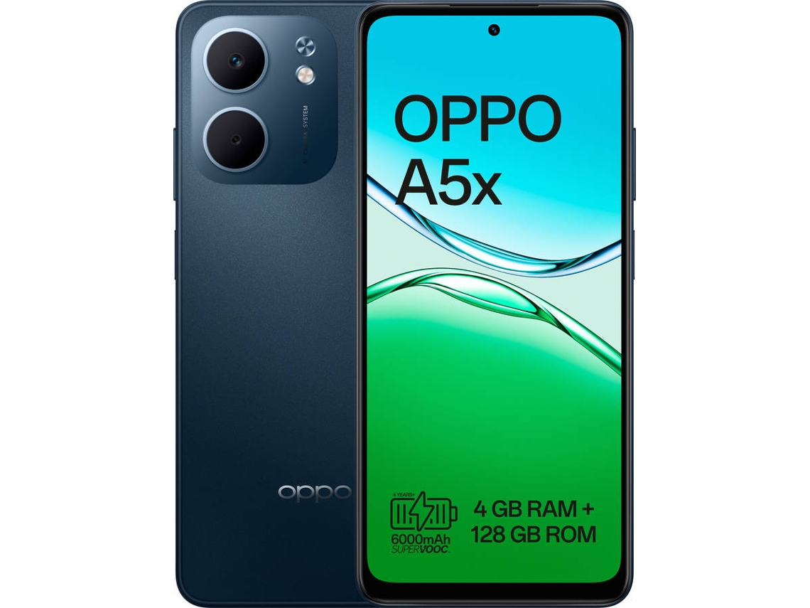 Smartphone OPPO A5x  (6.67'' - 4 GB - 128 GB - Azul)