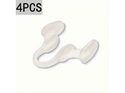 Alargadores Nasais de Silicone para Auxiliar no Sono, Melhoram a Qualidade do Sono e Aliviam o Ronco, 4 Unidades, Brancos, 25 26 TAISHENGDA