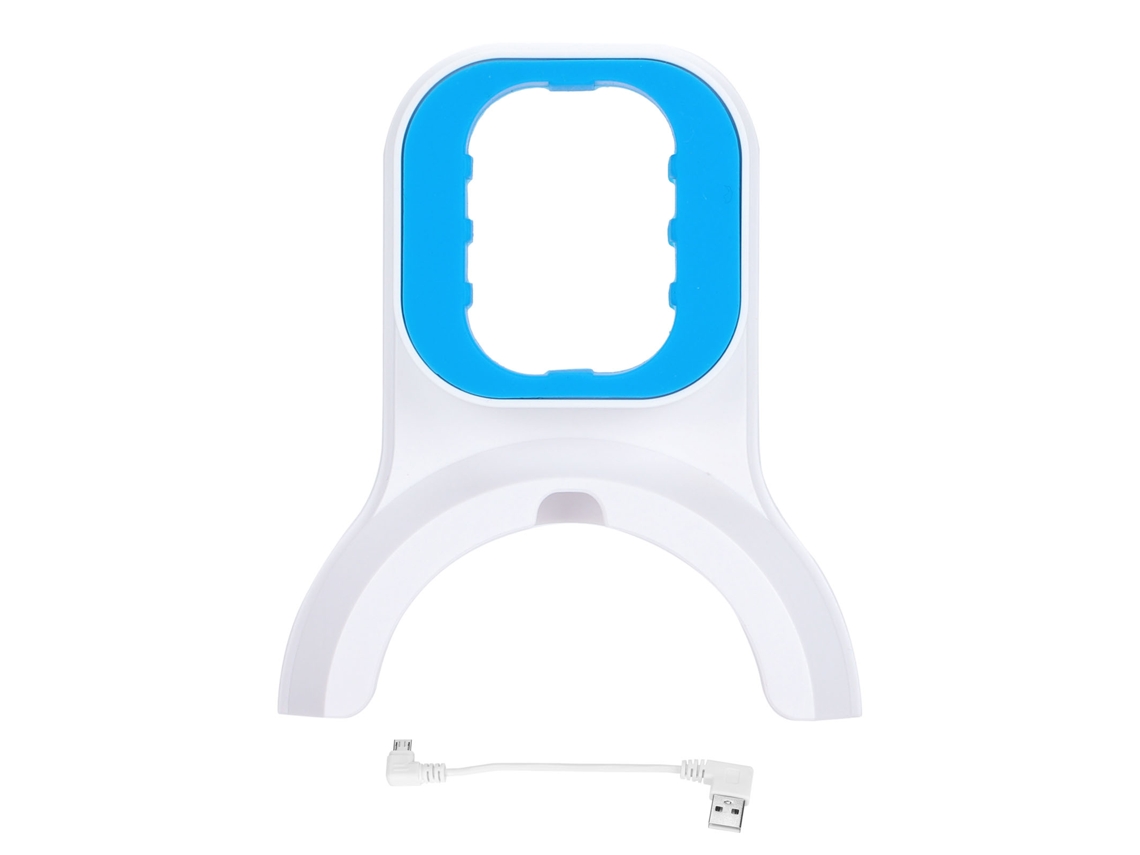 Suporte de parede para câmera de segurança com cabo USB branco ABS com Samsung