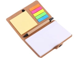 Bloco De Notas Adesivas 1 Conjunto Em Papel Kraft Kaki Para Prêmio De Notas