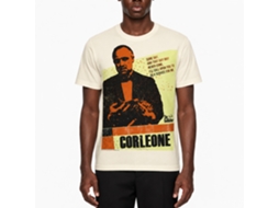 Rockinstone Godfather Corleone Solid Natural Adult T-shirt Size:xl