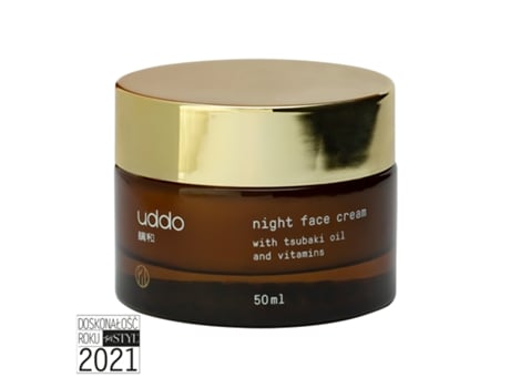 Creme Noturno Facial Com Óleo De Tsubaki E Vitaminas, 50ml Uddo