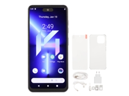 Smartphone Desbloqueado Laxiscreed Com Ecrã De 6,7", Android, 4gb Ram E 128gb De Armazenamento