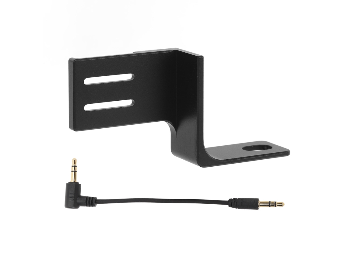 Suporte De Microfone Invisível Para X5 X4 X3 X2 Com Cavo De Áudio 3.5mm, Cold Shoe E Suporte Para Câmera De Ação