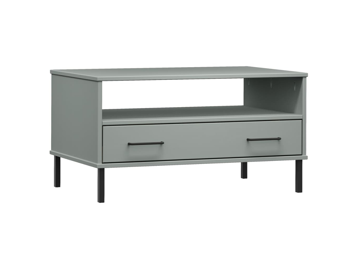 Coffee Table, Coffee Tables Vidaxl Cinzeto Madeira (n/a)