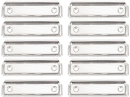Clipes Metálicos Baluue Quadros Brancos, 15 Unidades, 100x30 Mm, Clipes De Ferro Materiais Escritório E