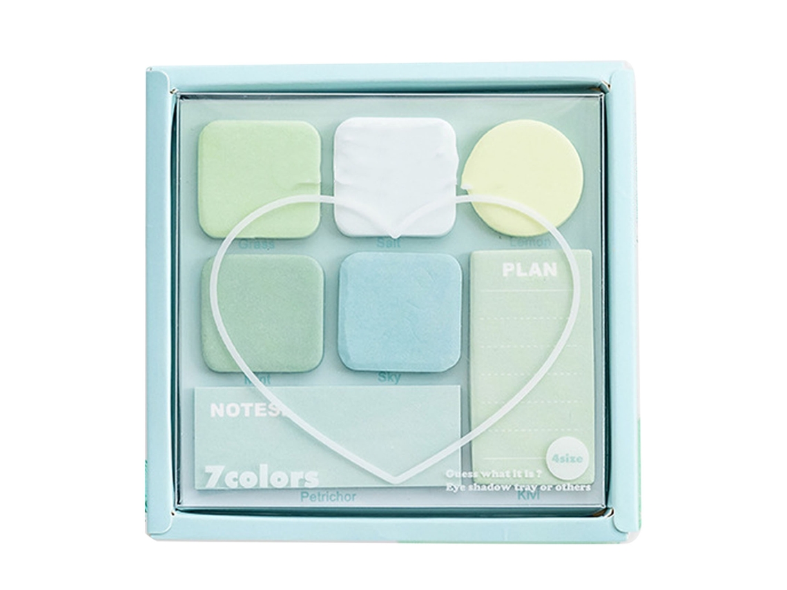 Bloco De Notas Adesivas, Papel, Tons Pastel