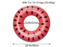 Boias de melancia para piscina, festas e praias AQUAFORGE