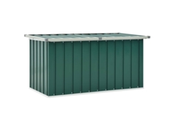 Caixa De Arrumação Vidaxl Verde Aço (129x67x65cm)