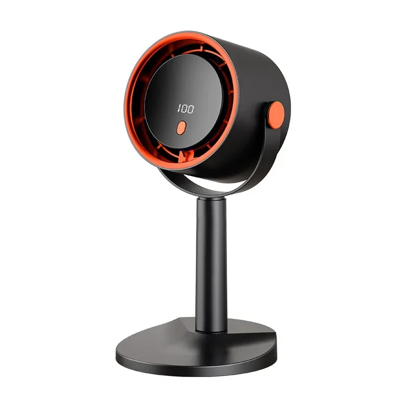 Ventilador Portátil MDUG sem hélices, recarregável USB para camping (preto)