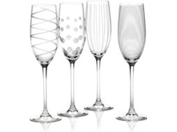 Conjunto de 4 Copos de Champanhe MIKASA Cheers (250 ml)