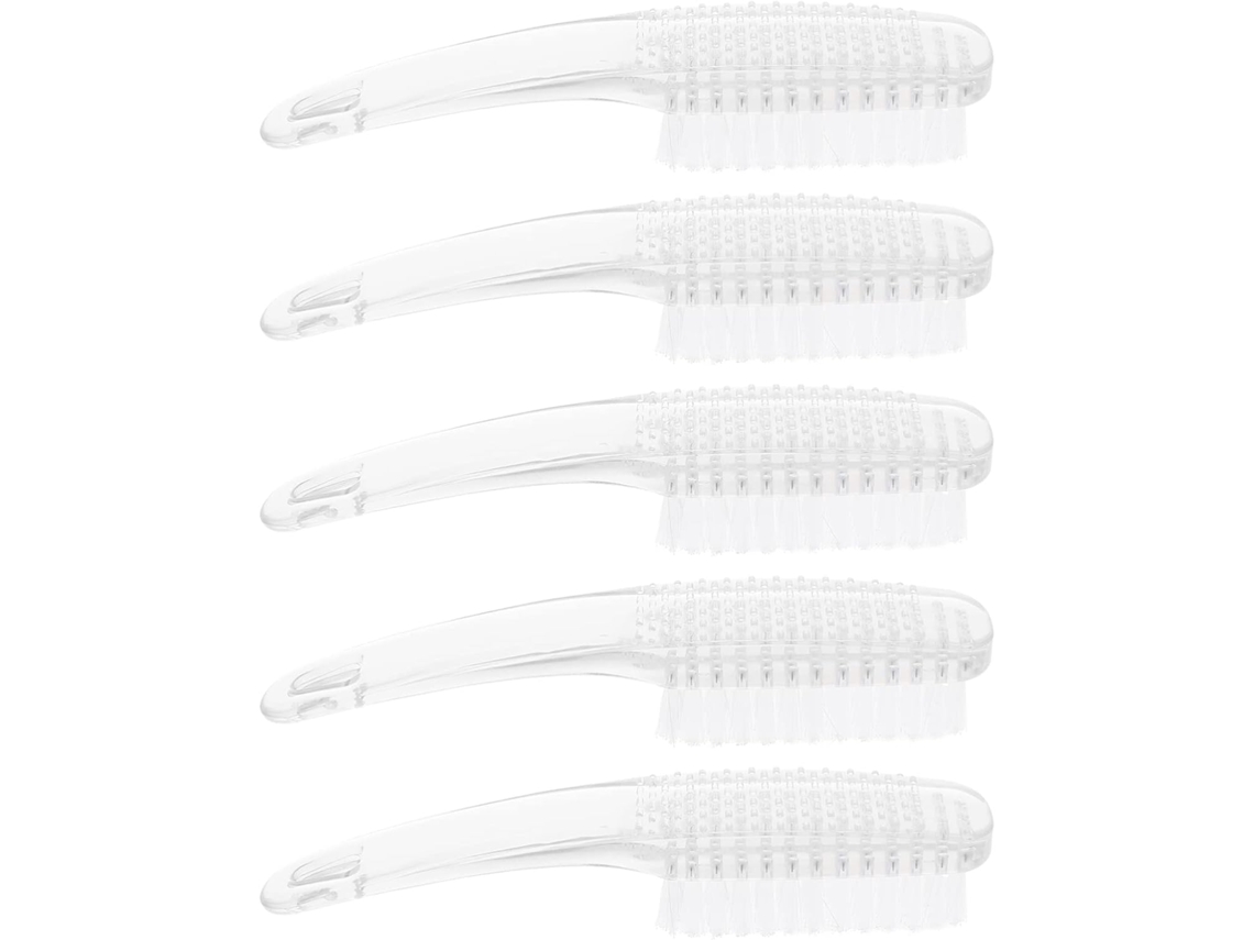 Conjunto Com 5 Escovas Para Limpeza De Unhas E Mãos