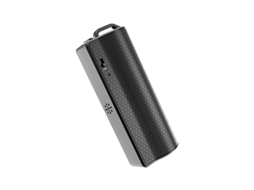 Gravador De Voz Magnético Com 350 Horas De Duração, Bateria De 3000mah E Otg — 128gb De Memória (preto)