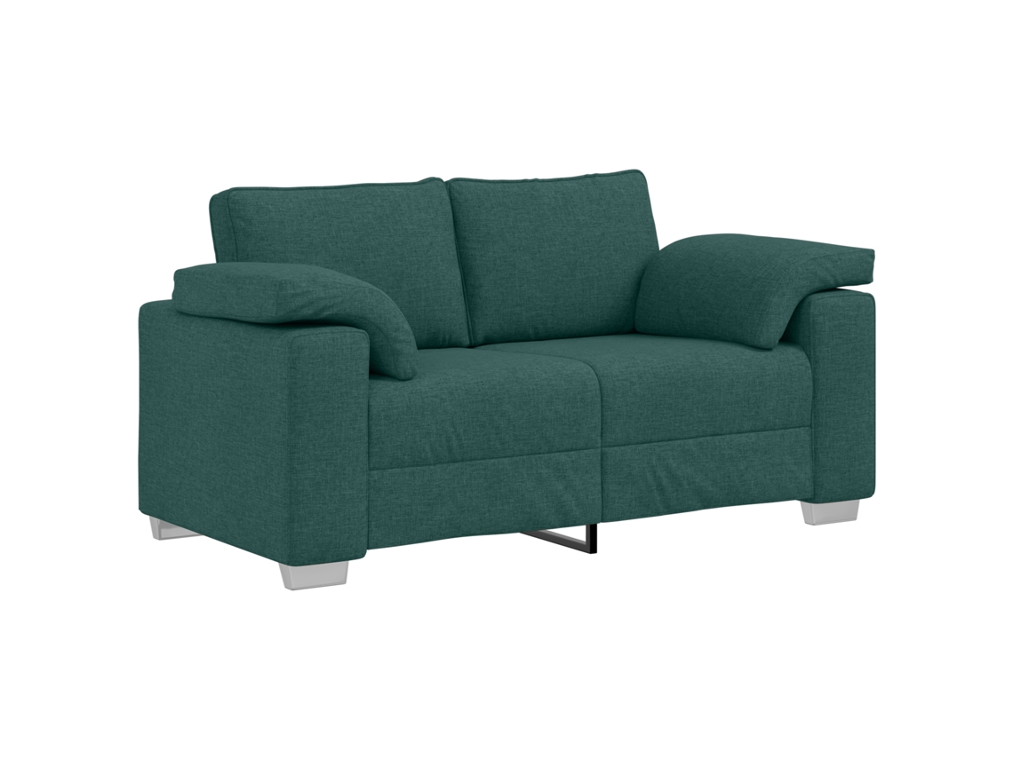 Conjunto 1 Sofá Vidaxl Verde Tecido (160 Cm)