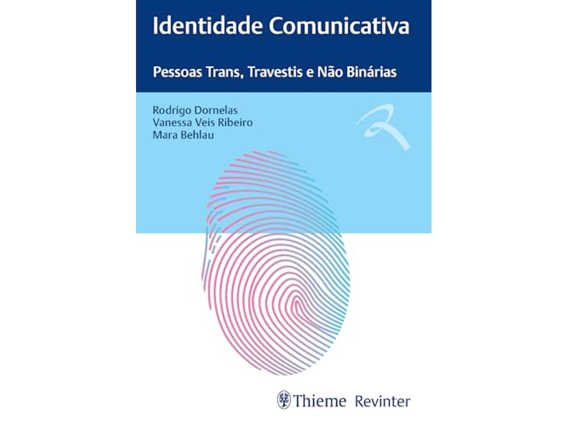 Livro Identidade Comunicativa Pessoas Trans, Travestis E Não Binárias de Rodrigo Dornelas (Português)