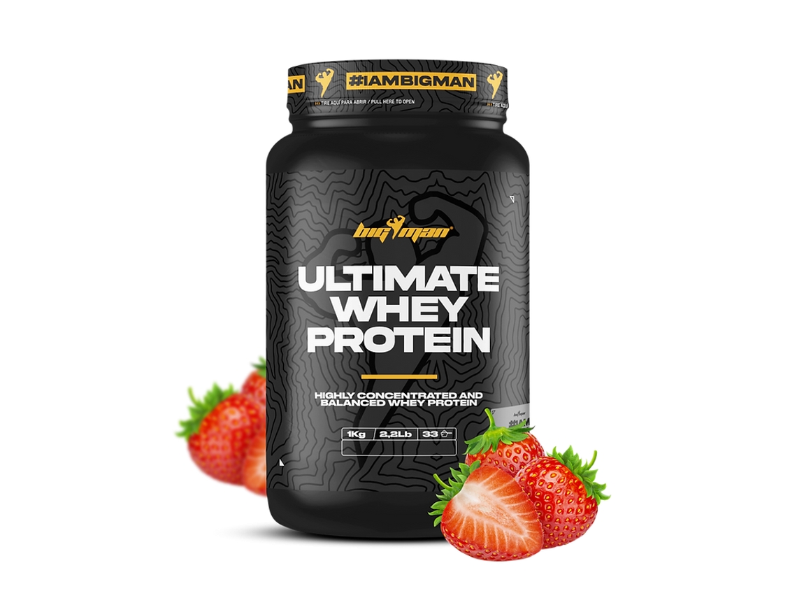 Ultimate Whey Protein 2,2 Lbs 1 Kilo Big Man