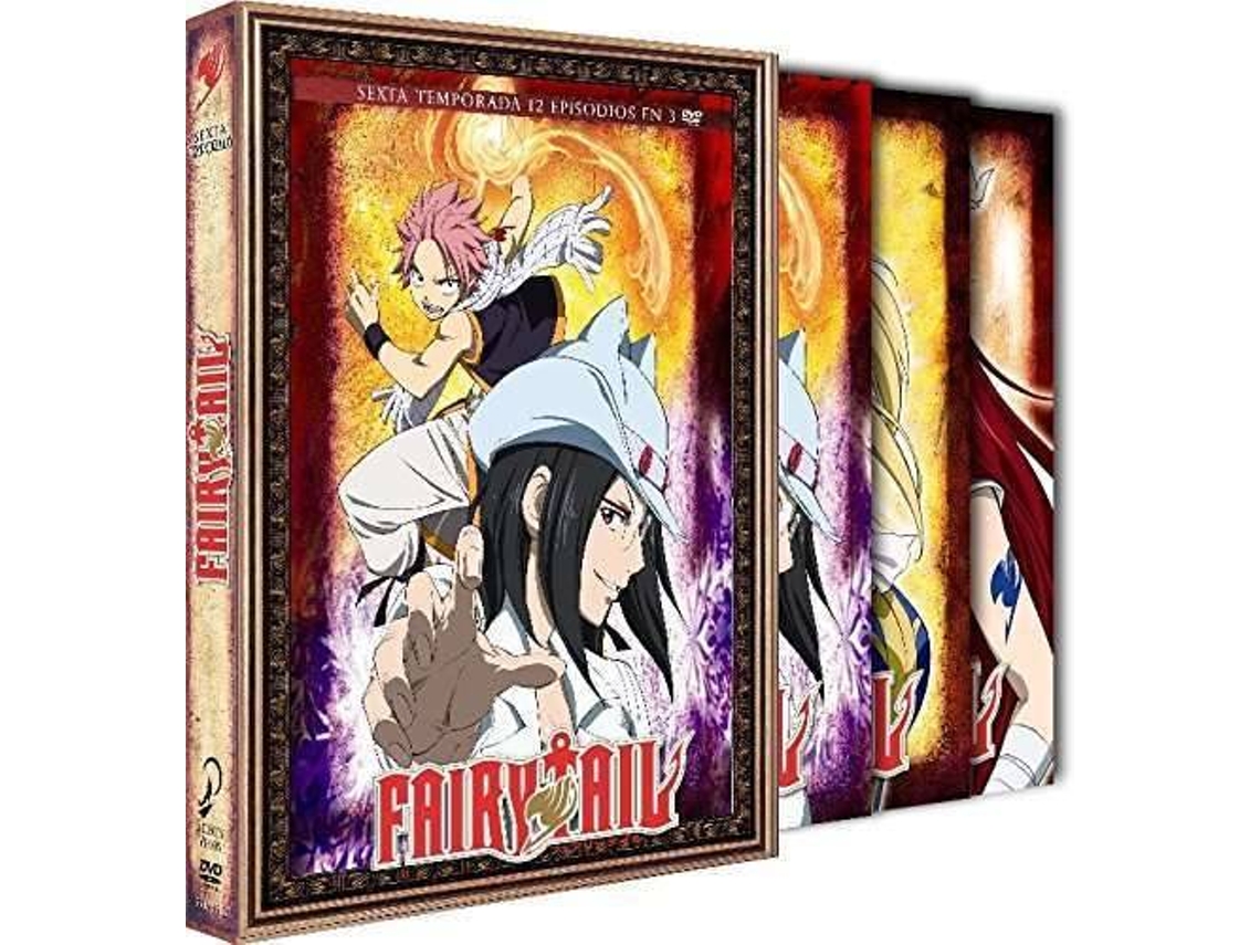 DVD Fairy Tail - Temporada 6 (Edição em Espanhol)