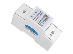 Medidor De Energia Digital Xtm35s 220v 2p Din Rail, Medidor Eletrônico De Kwh Brilvibera