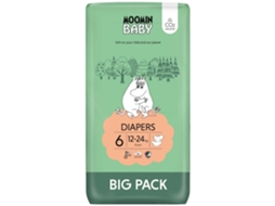 Fraldas de Bebé 12-24kg T6 MOOMIN BABY