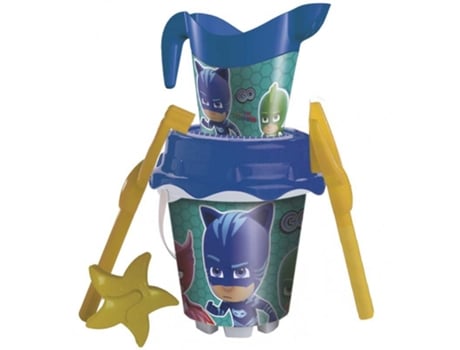 Construções na Areia PJ MASKS Pj Masks Castle Cube+ Moldes e regador (Idade Mínima Recomendada: 3 anos)