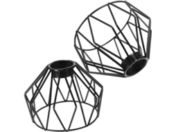 Conjunto de 2 Luminárias Pendentes Vintage para Instalação em Sala de Estar. SFUSHOS