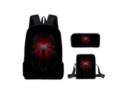 Conjunto Escolar 3 Peças Com Mochila Para Estudantes