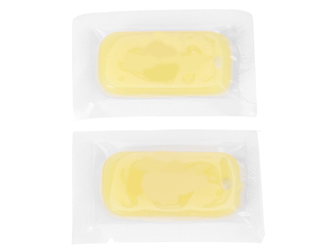 Mali 2pcs Recargas de Pulseira Repelente Natural Anti mosquito Amarelo