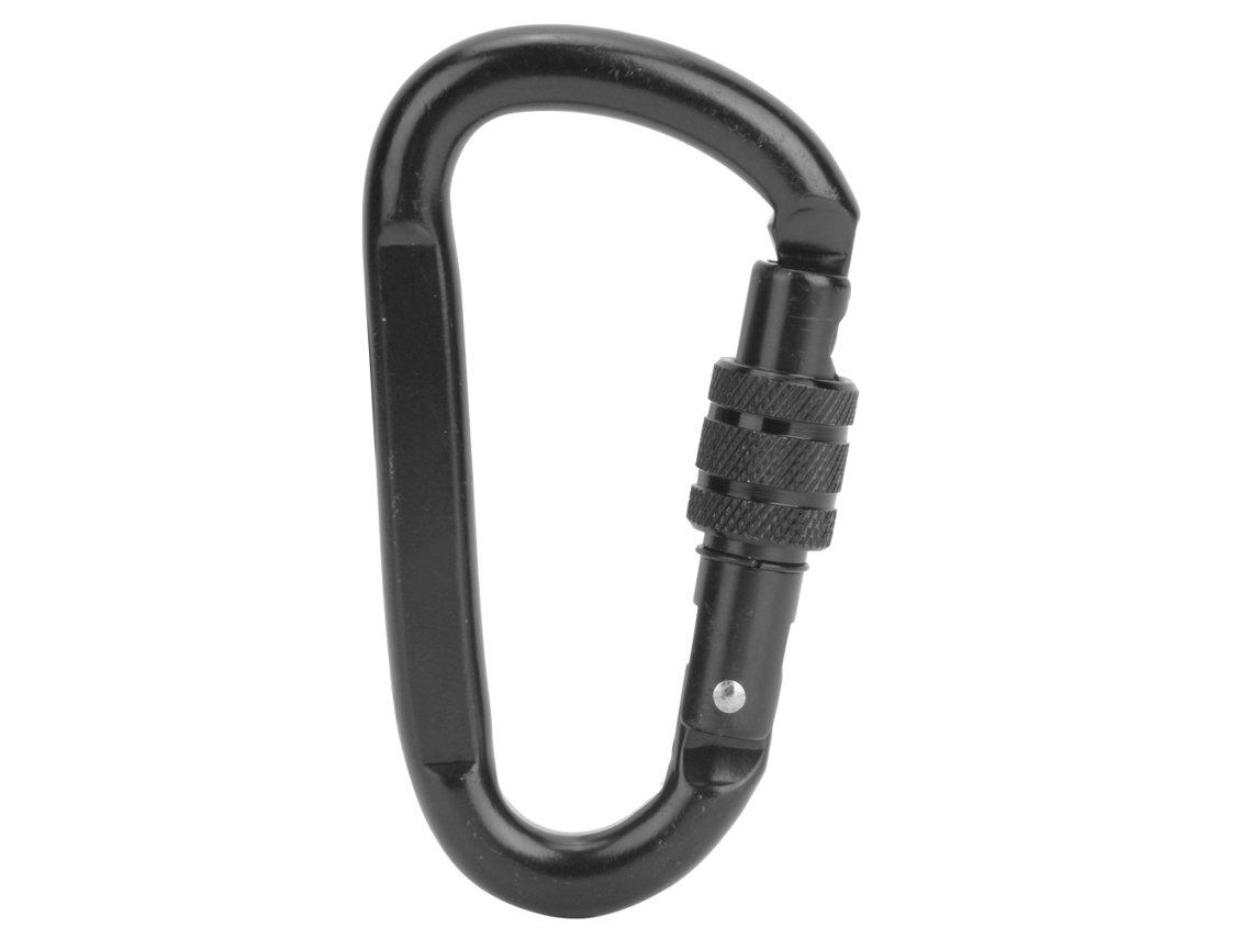 2026 cierre de Seguridad Principal para Escalada En Rocas Mosquetón Tipo D de Acero Carbono 30kn para Montaña Outdoor