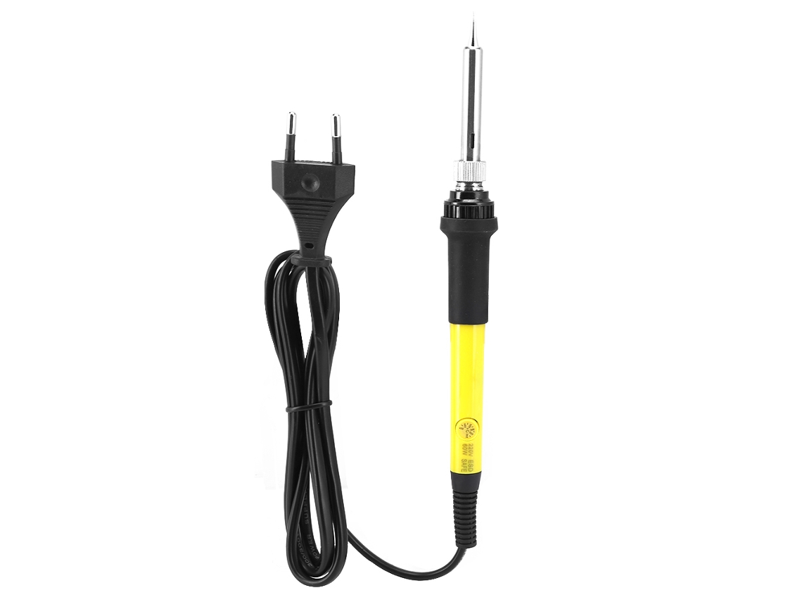 Pistola De Soldadura Eléctrica Com Temperatura Ajustável Soldering Iron Tu-093d+-60w