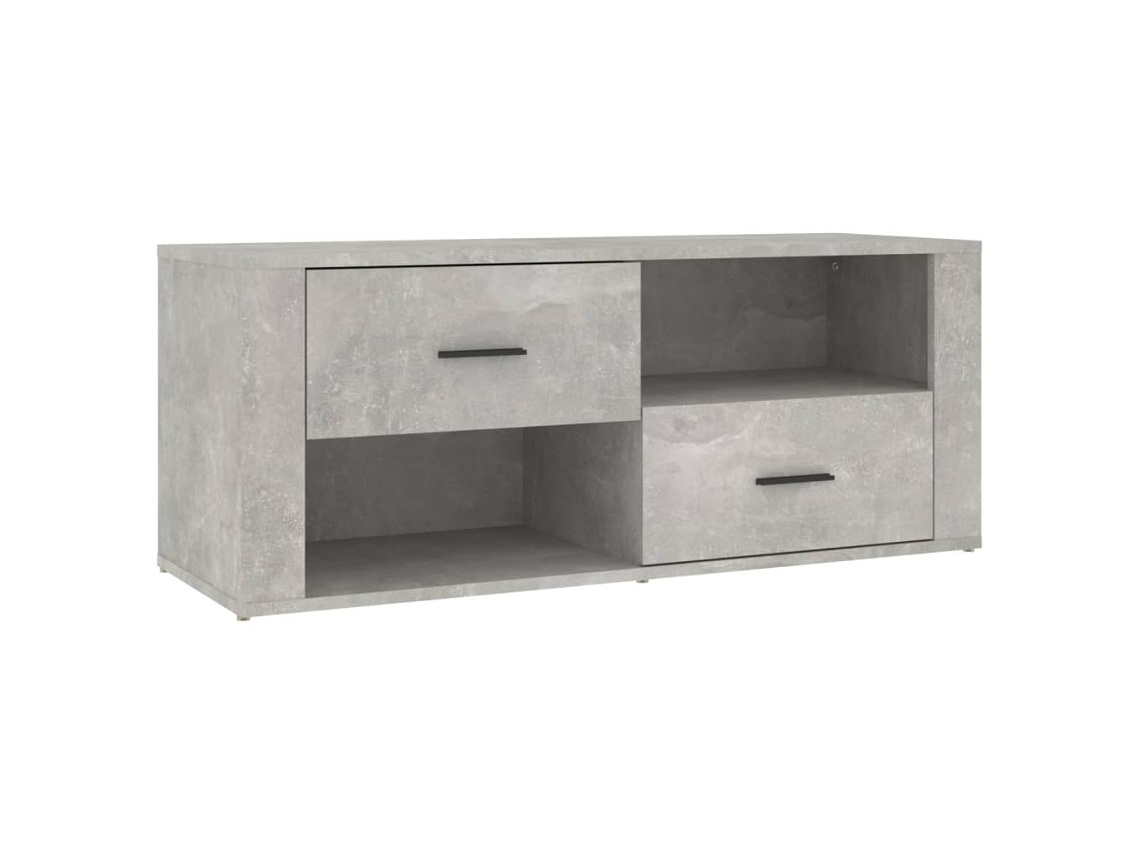 Tv Cabinet, Tv Cabinets Vidaxl Cinzeto Madeira Processada (n/a)