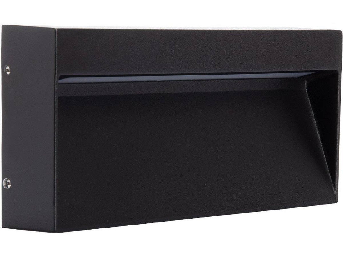 Baliza Exterior Led 6w De Superfície, Parede Alumínio Columbia 3000k Branco Quente