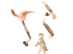 Palisadas De Catnip Para Limpeza Dental E Mastigação