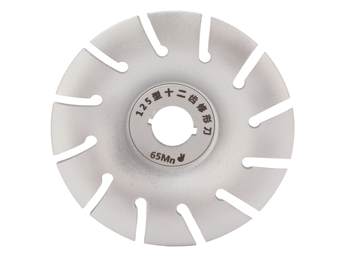 Roda de Modelagem de Disco 125mm Aço Inoxidável S/MARCA