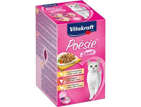 Rações para Gatos  (6 Un - 85g - Húmida)