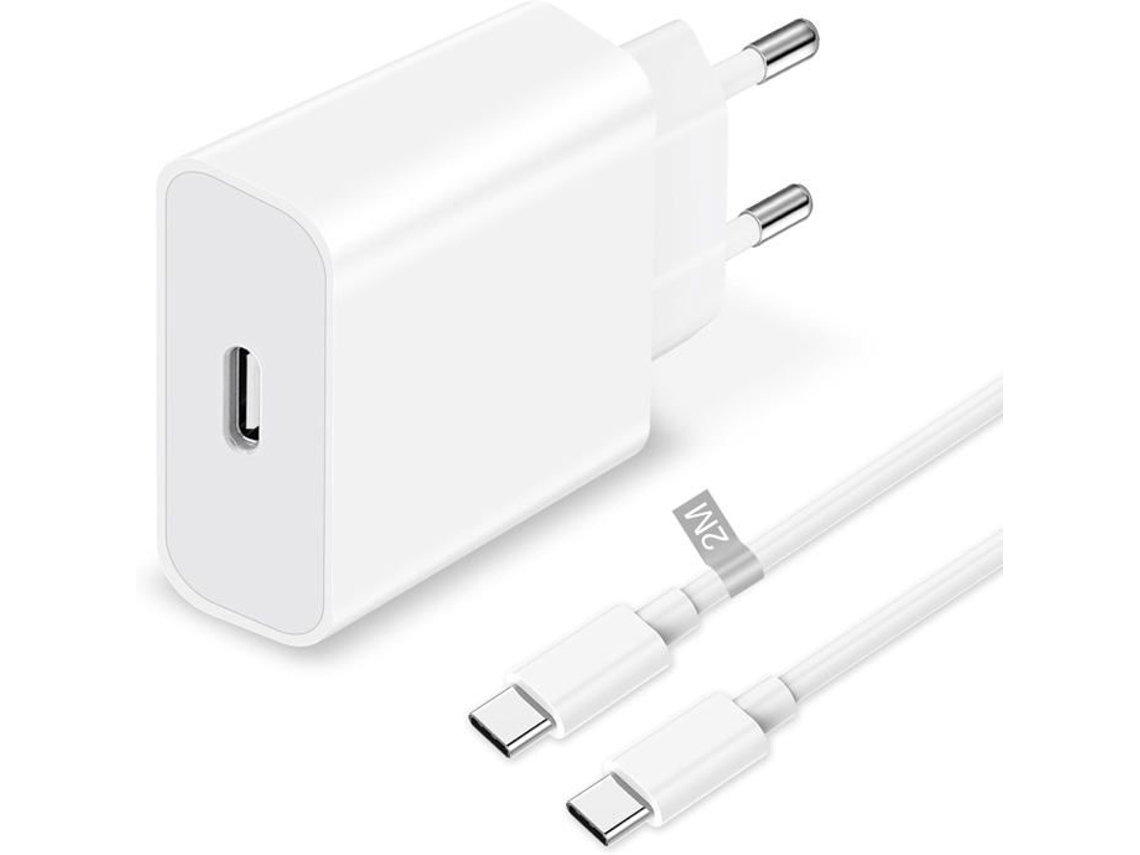 Carregador Rápido Iphone 15 Carregador Usb C Rápido De 25w Com Cabo Usb C De 2m Para Iphone 15 Pro Max/15 Plus/15 Ipad Pro/j590