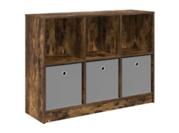 Conjunto 1 Unidade De Armazenamento Buffet Vidaxl Castanho Derivados De Madeira (102 X 32 X 73,5 Cm)