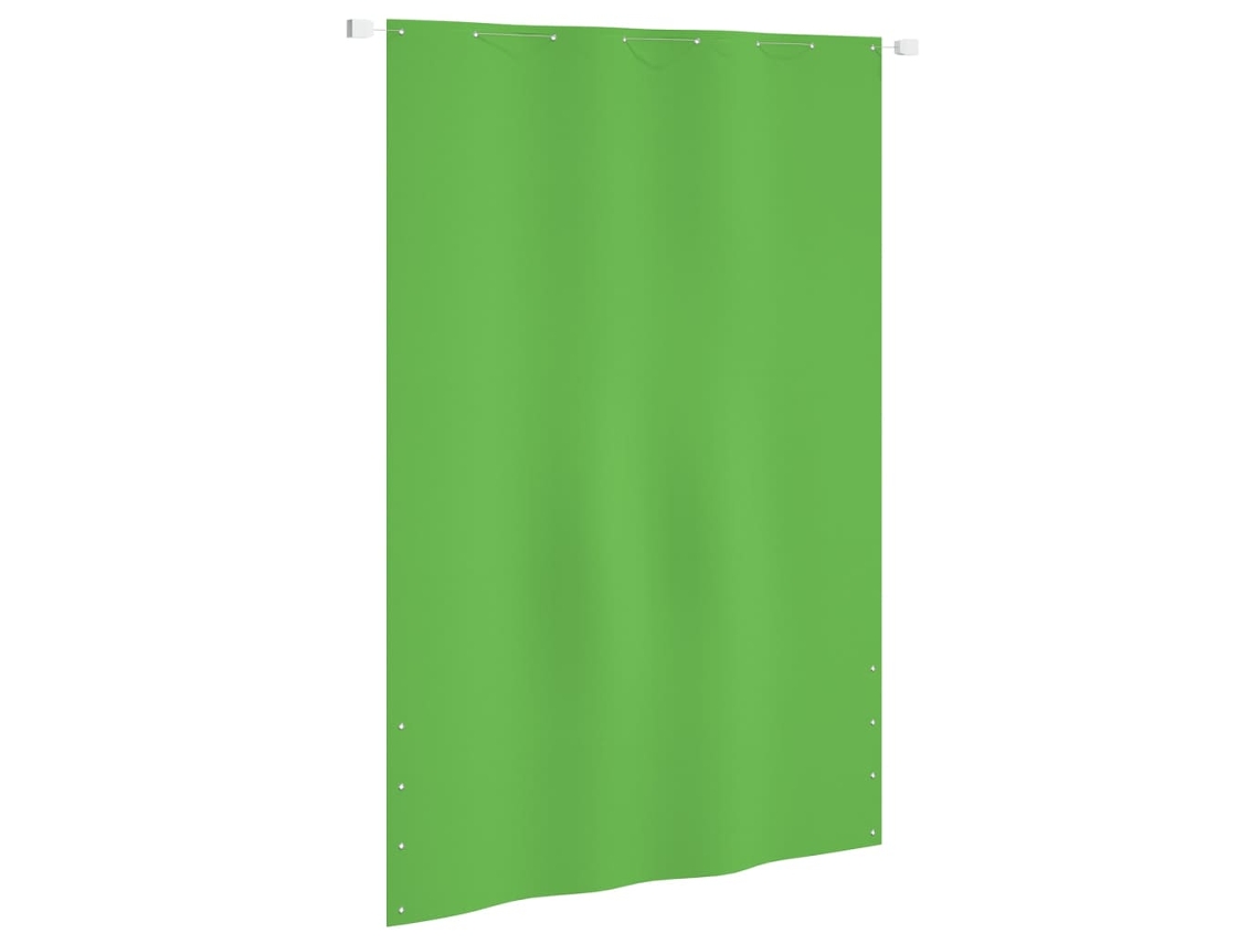 Tela de varanda VIDAXL tecido oxford verde-claro (160x240 cm)