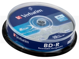Blu-Ray VERBATIM BD-R SL - 25GB