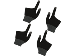 2 Pares De Dedeiras Gamer Em Grafeno E Nylon, Com Toque Funcional, Portáteis, Ideais Para Jogos Mobile E Bilhar, Design